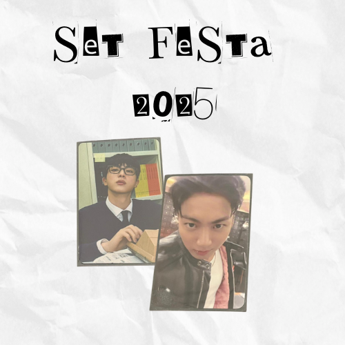 BTS JUNGKOOK & JIN - FESTA 2025 SET