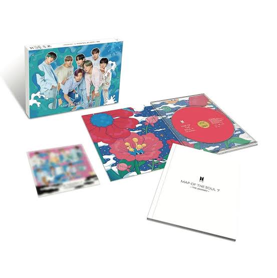 BTS - MAP OF THE SOUL (ALBUM JAPONÉS, ABIERTO)