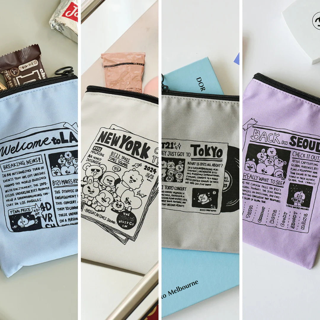 BT21 - POUCH CITY EDITION [SOBRE PEDIDO]