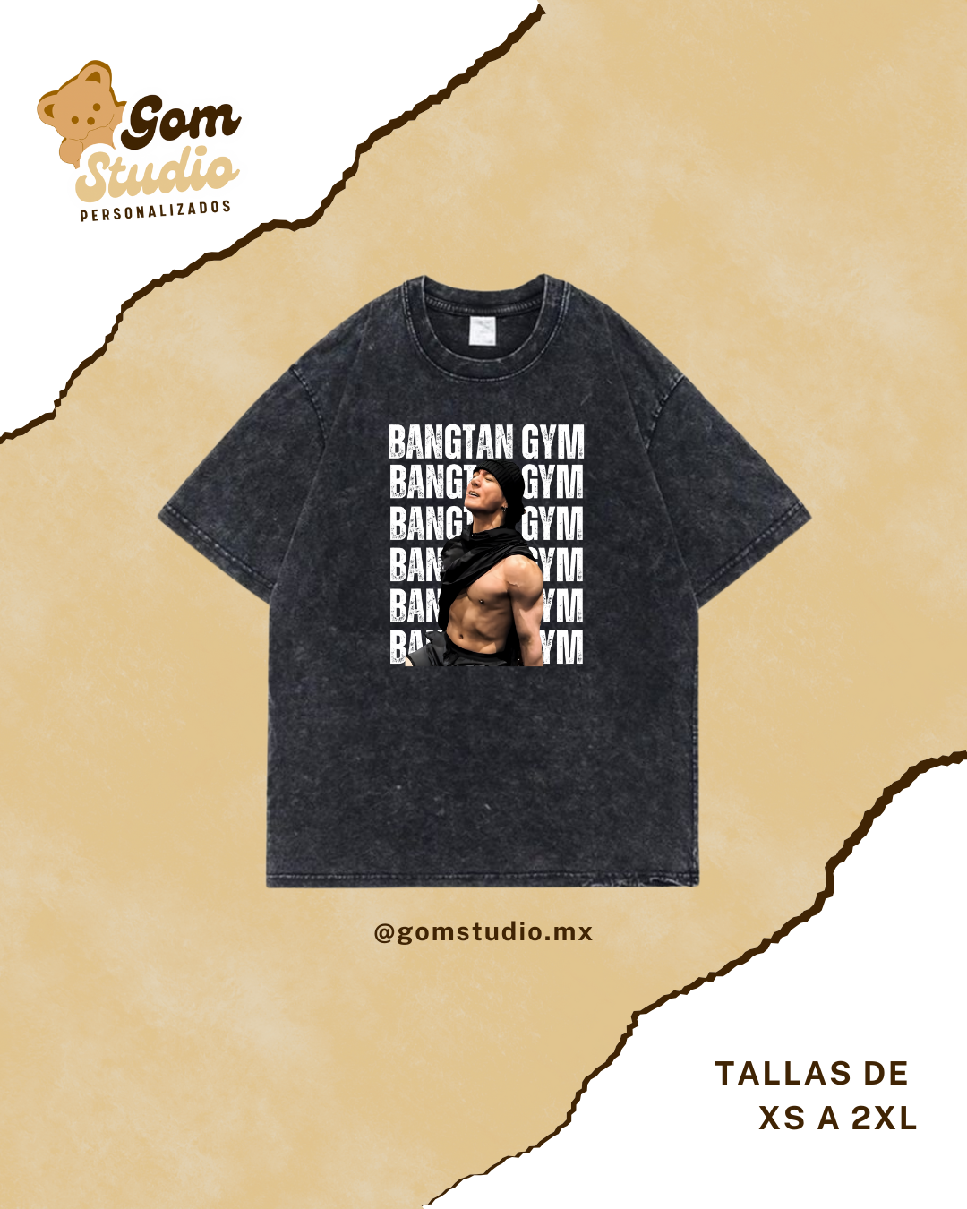 PLAYERA - GYM JUNGKOOK