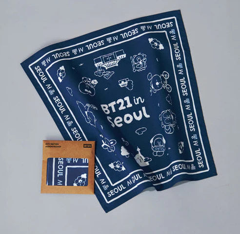 BT21 - HAND TOWEL SEOUL EDITION [SOBRE PEDIDO]