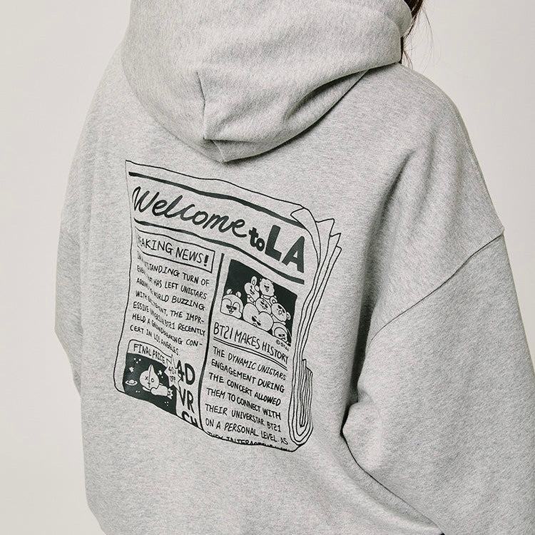 BT21 - HOODED SWEATSHIRT [SOBRE PEDIDO]
