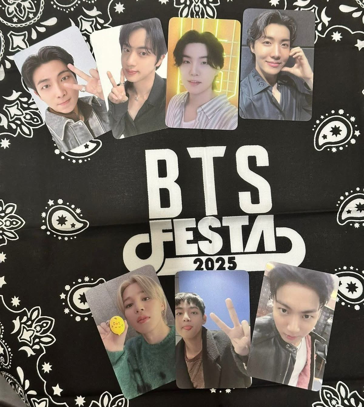 BTS - FESTA 2025 PHOTOCARDS [SET DE 7]