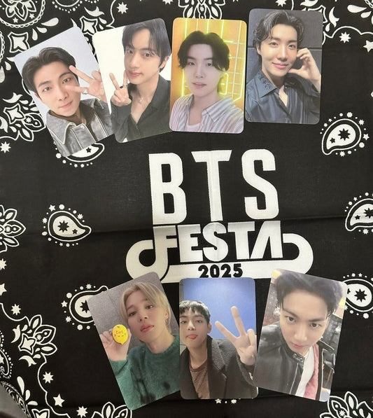 BTS - FESTA 2025 PHOTOCARDS [SET DE 7]