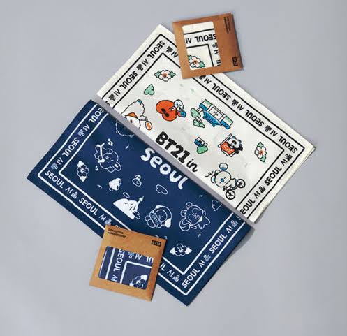 BT21 - HAND TOWEL SEOUL EDITION [SOBRE PEDIDO]