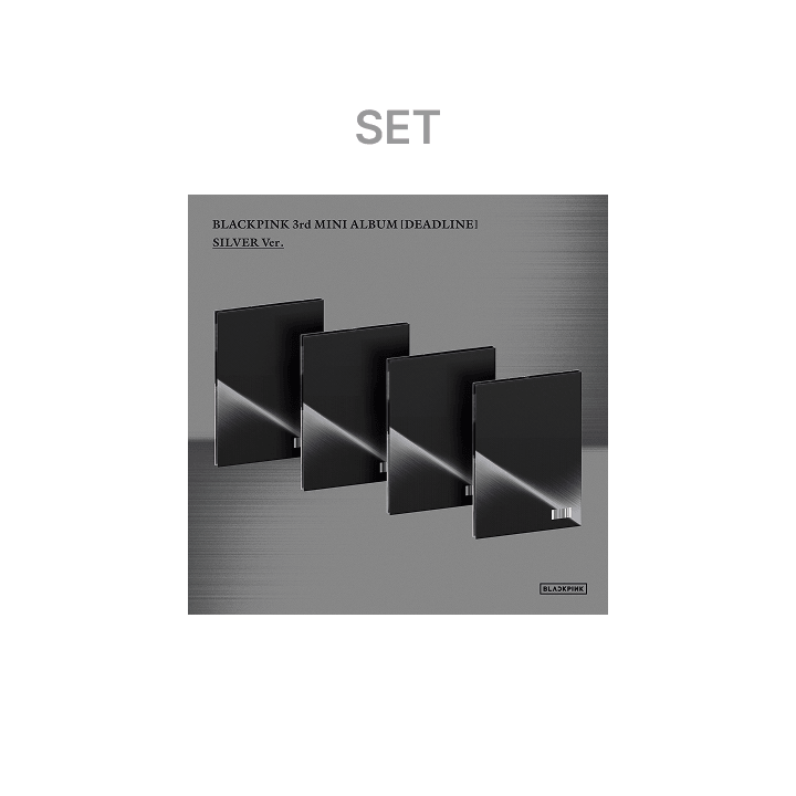 BLACKPINK - DEADLINE SILVER VER. (SET)