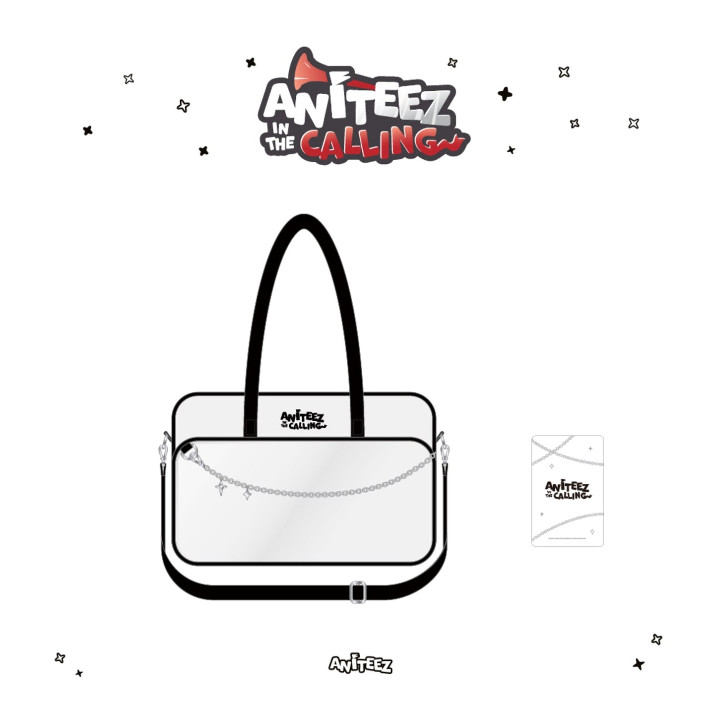 ATEEZ - PVC SHOULDER BAG [PRE ORDEN]