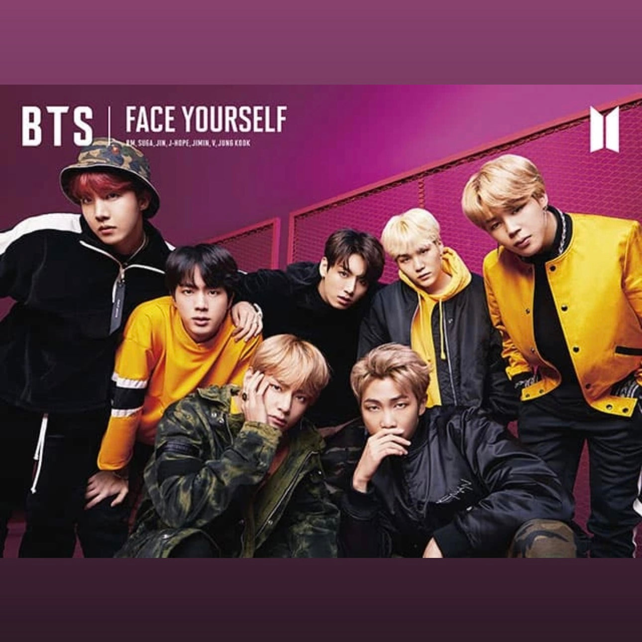 BTS - FACE YOURSELF (ALBUM JAPONÉS, ABIERTO)