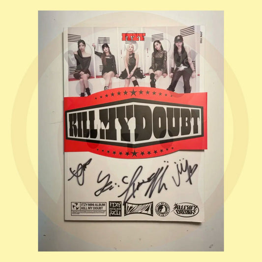 ITZY - KILL MY DOUBT FIRMADO [SOBRE PEDIDO]