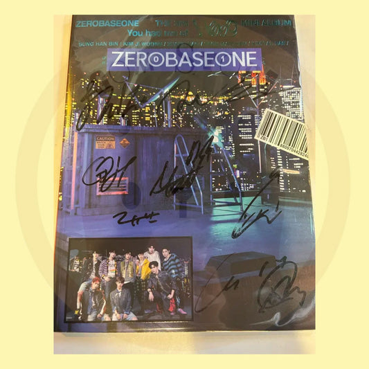 ZEROBASEONE - YOU HAD ME AT HELLO FIRMADO [SOBRE PEDIDO]