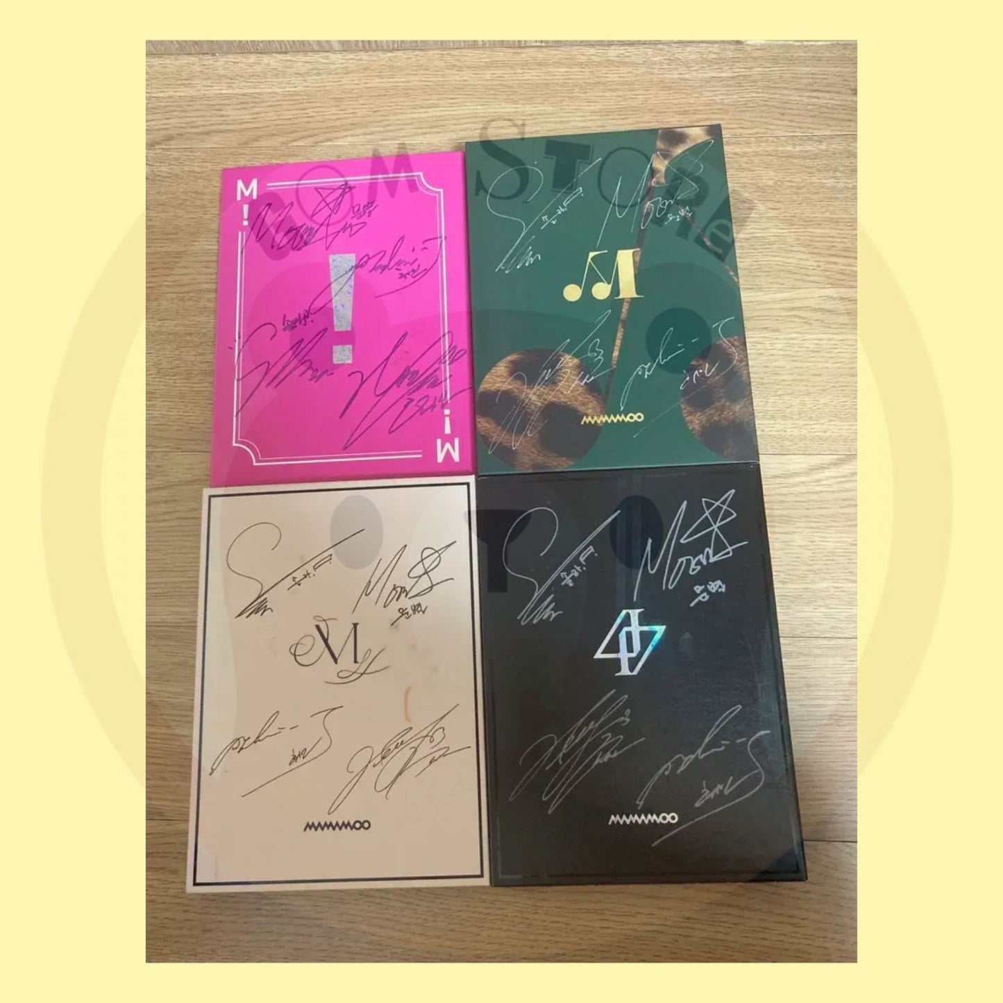 MAMAMOO - ALBUM FIRMADO (sobre pedido)