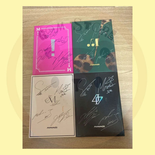 MAMAMOO - ALBUM FIRMADO (sobre pedido)