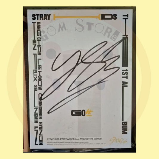 STRAY KIDS FELIX - GO LIVE FIRMADO [SOBRE PEDIDO]