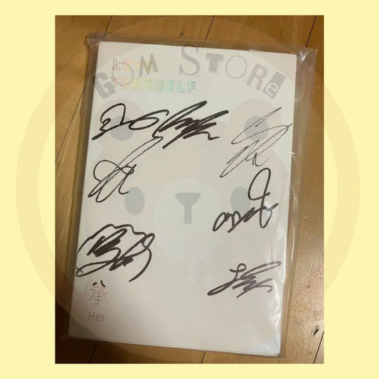 BTS - LOVE YOURSELF HER FIRMADO [SOBRE PEDIDO]