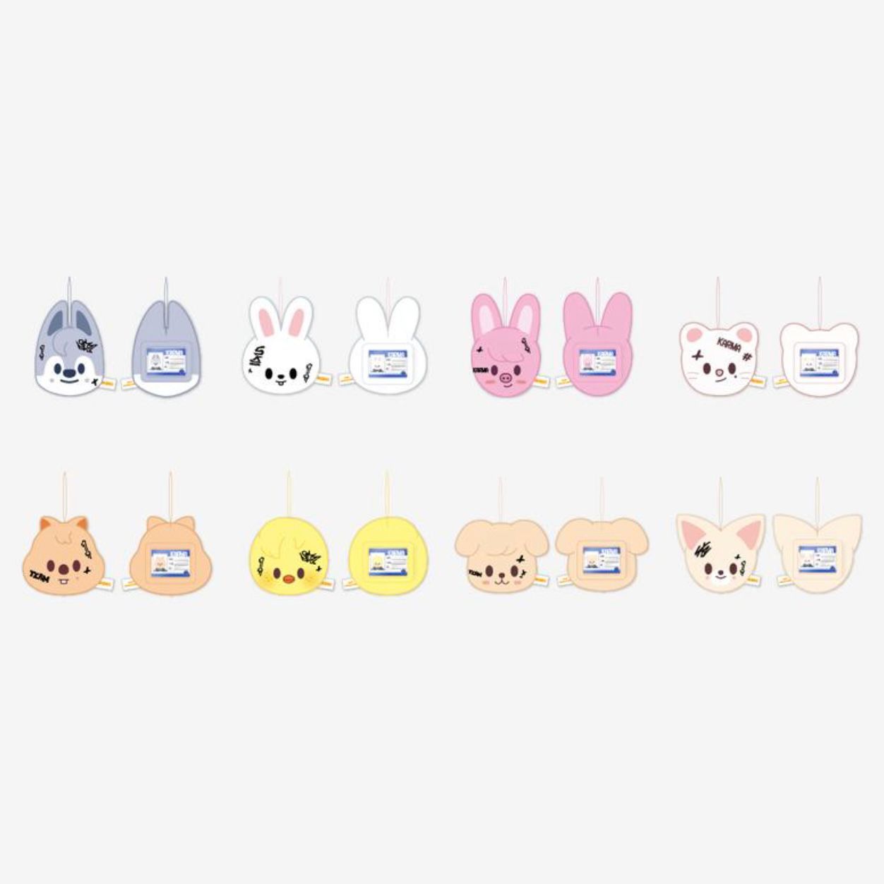 STRAY KIDS - SKZOO NAME TAG [PRE ORDEN]