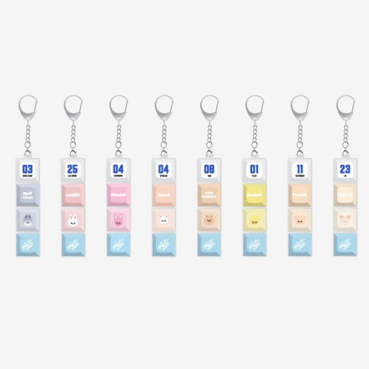 STRAY KIDS - SKZOO LLAVERO KEYCAP [PRE ORDEN]