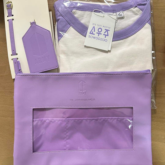 BTS - SOWOOZOO T-SHIRT & PC HOLDER [PEDIDO MERCARI]