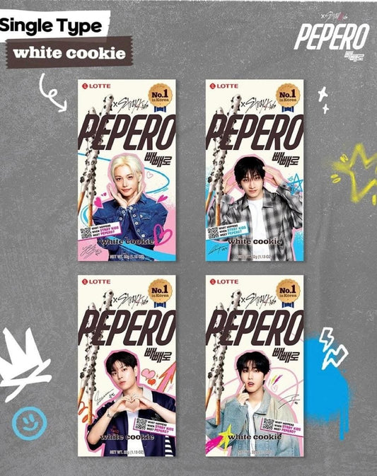 STRAY KIDS - PEPERO WHITE COOKIE