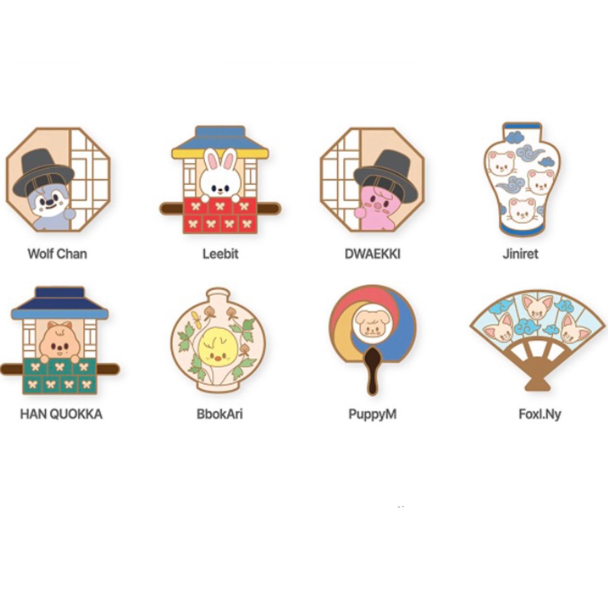 STRAY KIDS - SKZOO BADGE [PRE ORDEN]