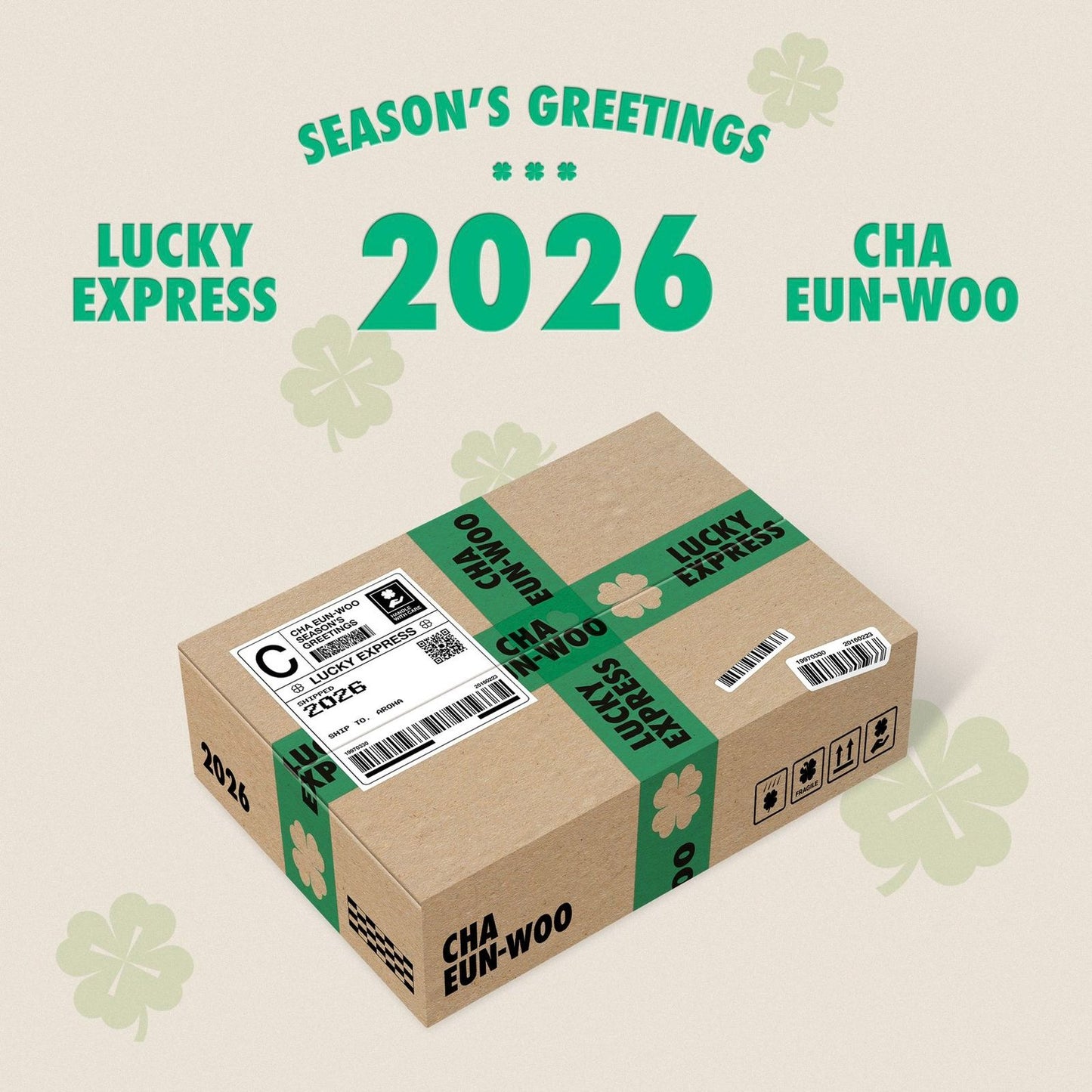 ASTRO CHA EUNWOO - 2026 SEASONS GREETINGS [PRE ORDEN]