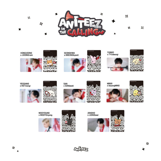 ATEEZ - STICKER PARA TARJETA [PRE ORDEN]