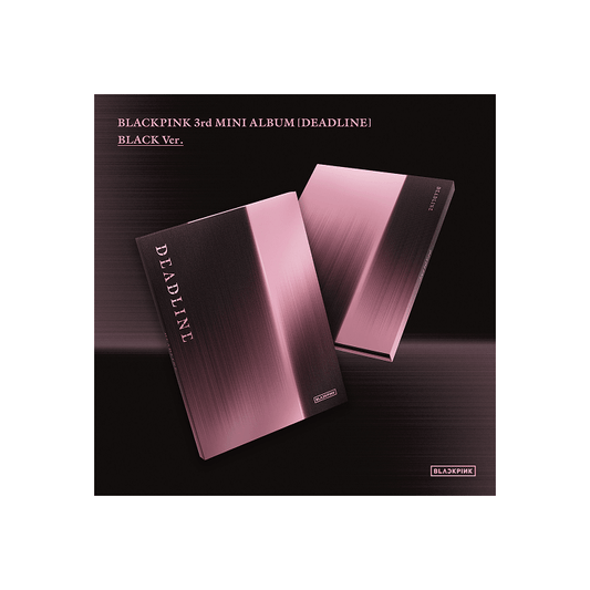 BLACKPINK - DEADLINE BLACK VER. [PREVENTA]