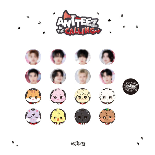 ATEEZ - RANDOM CAN BADGE [PRE ORDEN]