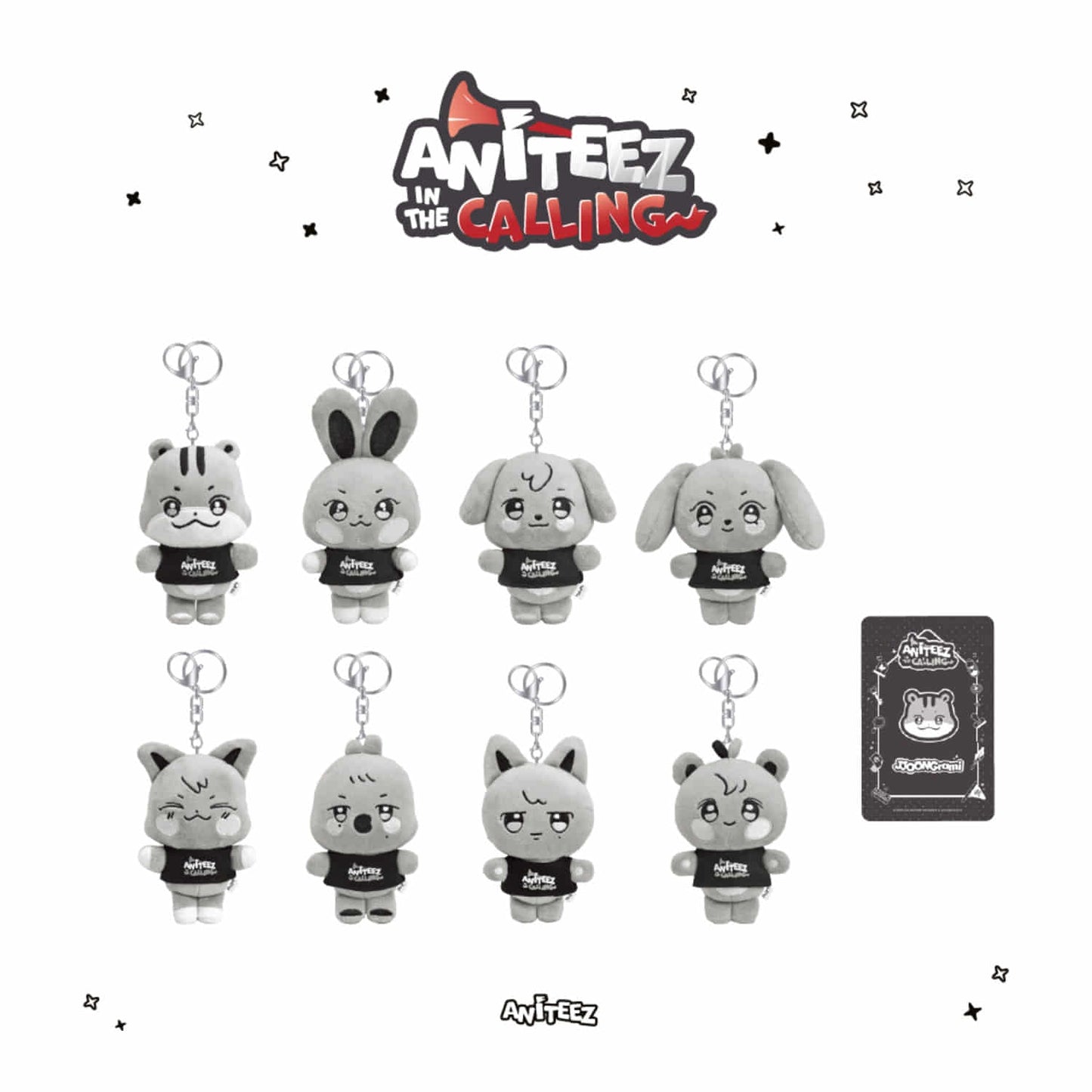 ATEEZ - ANITEEZ PLUSH KEYRING [PRE ORDEN]